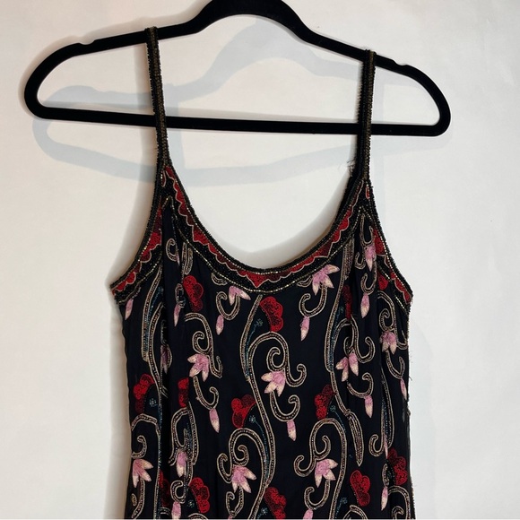 Adrianna Papell | Beaded Shift Dress - Picture 6 of 7